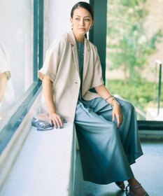 自由区 S 【カタログ掲載・人気素材・新型登場・新色追加・セットアップ対応】エアリーツイルプルオーバー ブラウス