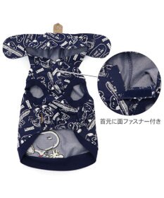 PET PARADISE スヌーピー パーカー 《デニム風》 中型犬