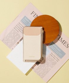 TOPKAPI 【TOPKAPI】バイカラー レザー フラグメントケース LEAN リーン