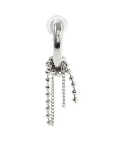 YECCA VECCA チェーンフリンジイヤリング