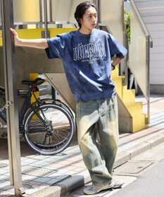 WEGO 【ユニセックス着用ITEM/MLサイズ展開】スノーパターンポンチT（SS）