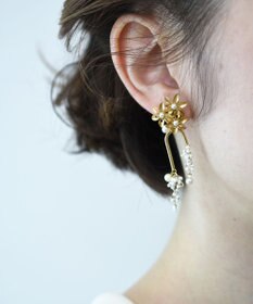 monshiro ユキヤナギモビール イヤリング