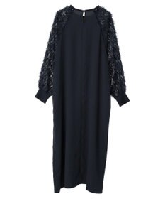 CRAFT STANDARD BOUTIQUE 袖ジャガードラグランワンピース