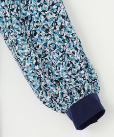 自由区 S 【洗える】フラワーペタルプリント ワンピース