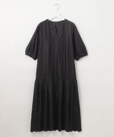 自由区 【カタログ掲載・洗える】エンブロイダリーローン ワンピース