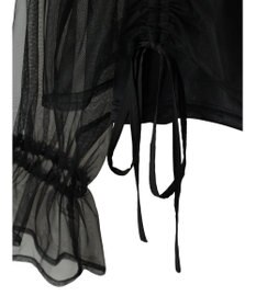 Green Parks ・ＥＬＥＮＣＡＲＥ　ＤＵＥ　チュールギャザーブラウス