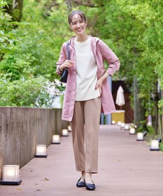 Tiaclasse 【洗える】エンボスロゴニットプルオーバー