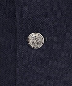 J.PRESS MEN 【WEB・一部店舗限定】サマーメッシュブレザー/ 銀釦 / 背抜き /三つボタン段返り