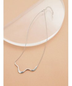 Green Parks ・ＨＡＬＦ　ＴＩＭＥ　ウェーブモチーフネックレス