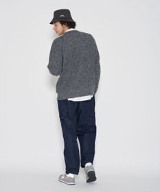 J.PRESS YORK STREET 【UNISEX】畦クループルオーバー ニット