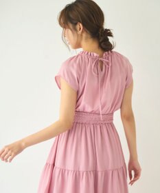 Feroux ウエストシャーリングティアード ワンピース