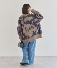 Green Parks アニマル柄カーディガン