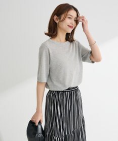 Green Parks ・Ｐｅｔｉｔ　Ｆｌｅｕｒ　ラメシアーニット