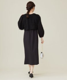 ANY SIS 【洗える】カットジャカード 羽織