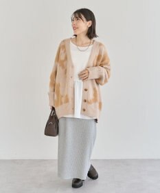 Green Parks アニマル柄カーディガン