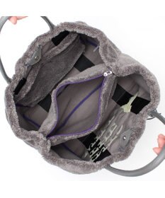 A.D.M.J. 【もこもこ】オスカー/コード刺しゅうキューブトート34cm(Dカン＋)