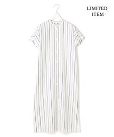 ICB 【WEB限定・洗える】 バンドカラーワンピース