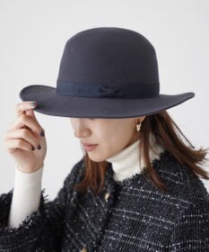 石田製帽 【UNISEX】ポルトガルラビットソフトフェルト オープンクラウン