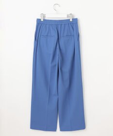 自由区 【洗える】ライトフィールジャージーワイドストレート パンツ