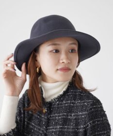 石田製帽 【UNISEX】ポルトガルラビットソフトフェルト オープンクラウン