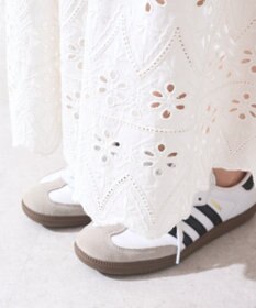 earth music&ecology シフリー刺繍スカート