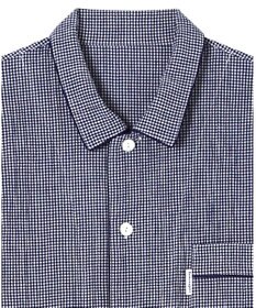 ワコール／睡眠科学 【メンズパジャマ】　5分袖　長ズボン　綿100%　楊柳素材　睡眠科学／ワコール　YGT139