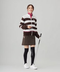 23区GOLF 【WOMEN】ガンクラブチェックプリントスカート