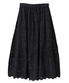 earth music&ecology シフリー刺繍スカート