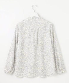 J.PRESS LADIES 【洗える】ポリエチレンスパンブロードフラワープリント ブラウス