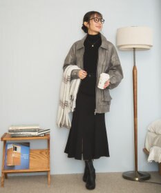 WEGO ヴィンテージライクFレザーブルゾン