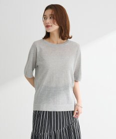 Green Parks ・Ｐｅｔｉｔ　Ｆｌｅｕｒ　ラメシアーニット