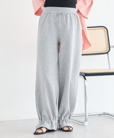 earth music&ecology 裾ドロストスウェットパンツ