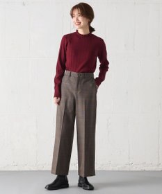 ANY 【ウエストゴム/リントラク加工/裏起毛/ストレッチ】シークレットウォーム　ワイドパンツ