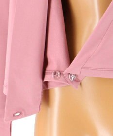 San-ai Resort（三愛水着楽園） 【SALE】【Coral veil】【UPF50＋】裏起毛ベア天　温かトラベル羽織 ショート丈 F