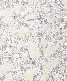 J.PRESS LADIES 【洗える】ポリエチレンスパンブロードフラワープリント ブラウス