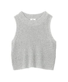 earth music&ecology クルーネックニットベスト