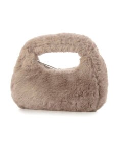 UNBILLION カシュカシュ cachecache / フェイクファー2wayハンドルミニバッグ