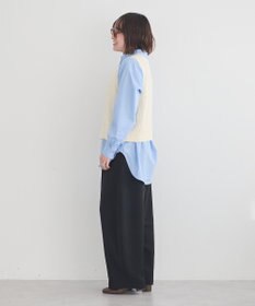 earth music&ecology クルーネックニットベスト