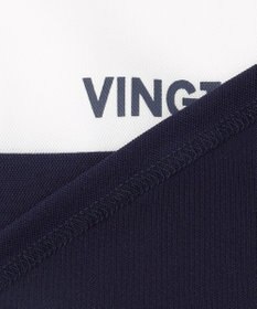 23区GOLF 【MEN】カラーブロック ドライタッチモックネックシャツ