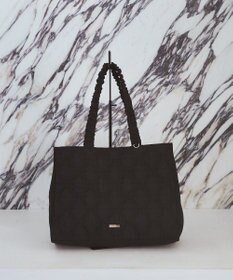 Maison de FLEUR リボンキルティングトートバッグ