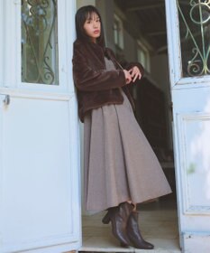 Feroux フェイクファー ジャケット