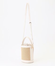 組曲 マテリアルコンビバケットバッグ