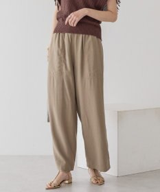 AMERICAN HOLIC 接触冷感ベイカーリラックスパンツ