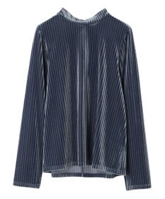 Green Parks ・ＳＵＧＡＲ　ＳＰＯＯＮ　ベロアストライプハイネック