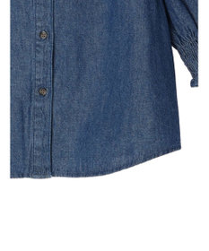 Green Parks ・ＳＵＧＡＲ　ＳＰＯＯＮ　デニムパフブラウス