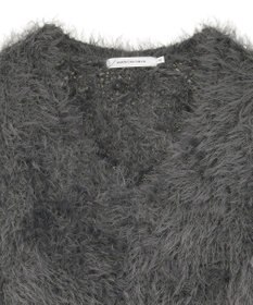 AMERICAN HOLIC Vネックシャギーニットプルオーバー