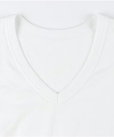 WACOAL MEN インナーシャツ 【2枚組】 3分袖 半袖 綿100%(本体) 伸縮性 肌着 下着 インナー 白 メンズ GL3500 /ブロス バイ ワコールメン