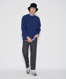 J.PRESS YORK STREET 【UNISEX】畦クループルオーバー ニット