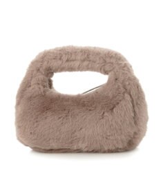 UNBILLION カシュカシュ cachecache / フェイクファー2wayハンドルミニバッグ