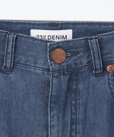 23区 【WEB限定/洗える】23区DENIM ライトダンガリー ワイドパンツ